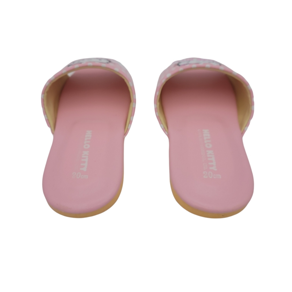 Hello Kitty Girls Slip On Sandals Flat Heel Cushioned Insole Tread Like New 13M - Picture 3 of 11